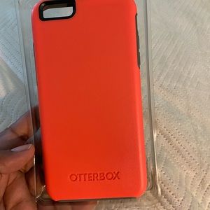 Otterbox IPhone 6 Plus compatible phone case coral and Gray series symmetry